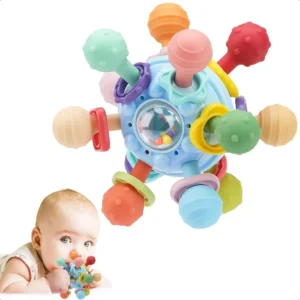 Baby Montori Sensory Toys for 06 612 Months Baby Teether Teething Toys for Babies 0 3 6 9 12 18 Months Newborn Infant Learning