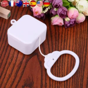 Pull String Cord Waterproof Wind Up Music Box with Classic Lullaby